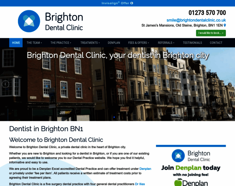 Brightondentalclinic.co.uk thumbnail