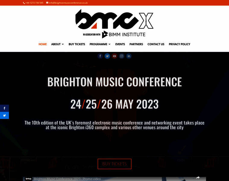 Brightonmusicconference.co.uk thumbnail