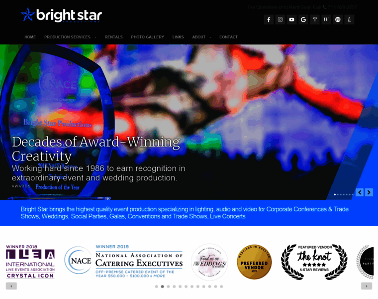 Brightstarproductions.com thumbnail