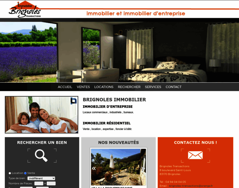 Brignolesimmobilier.com thumbnail