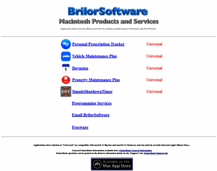 Brilorsoftware.com thumbnail
