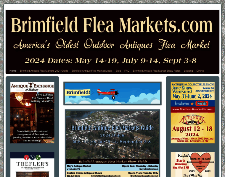 Brimfieldantiquefleamarket.com thumbnail
