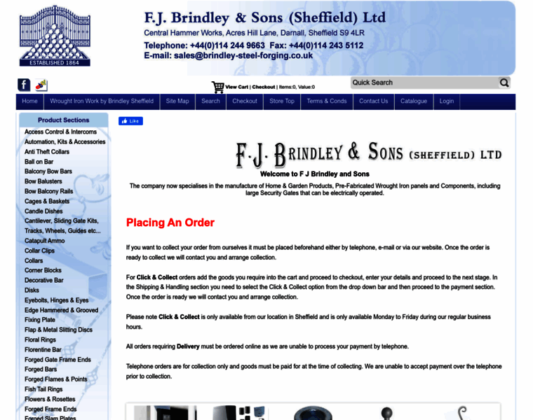 Brindley-steel-forging.co.uk thumbnail