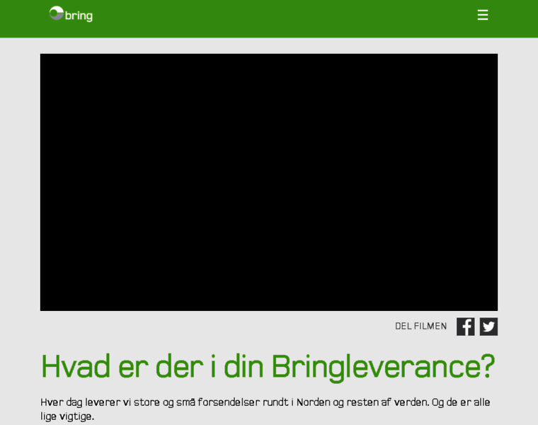 Bringleverance.dk thumbnail