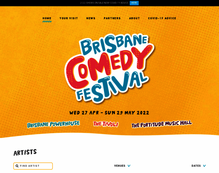 Brisbanecomedyfestival.com thumbnail