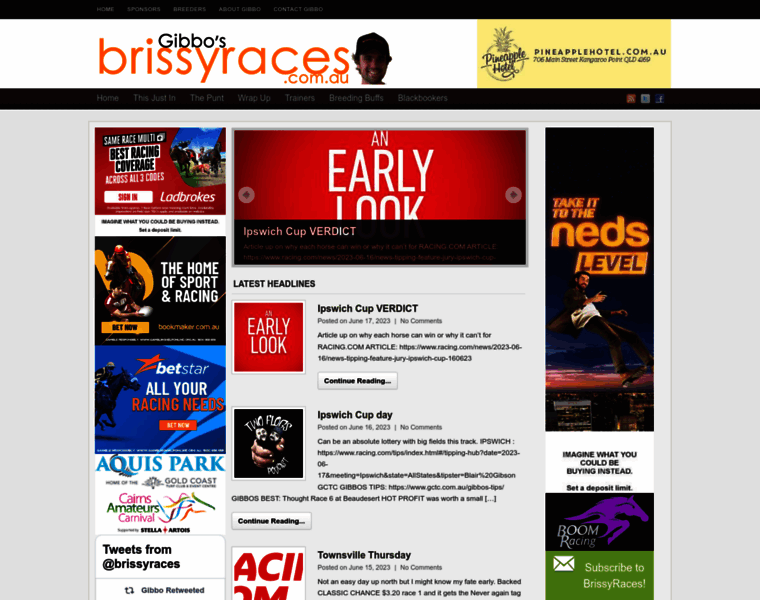 Brissyraces.com.au thumbnail