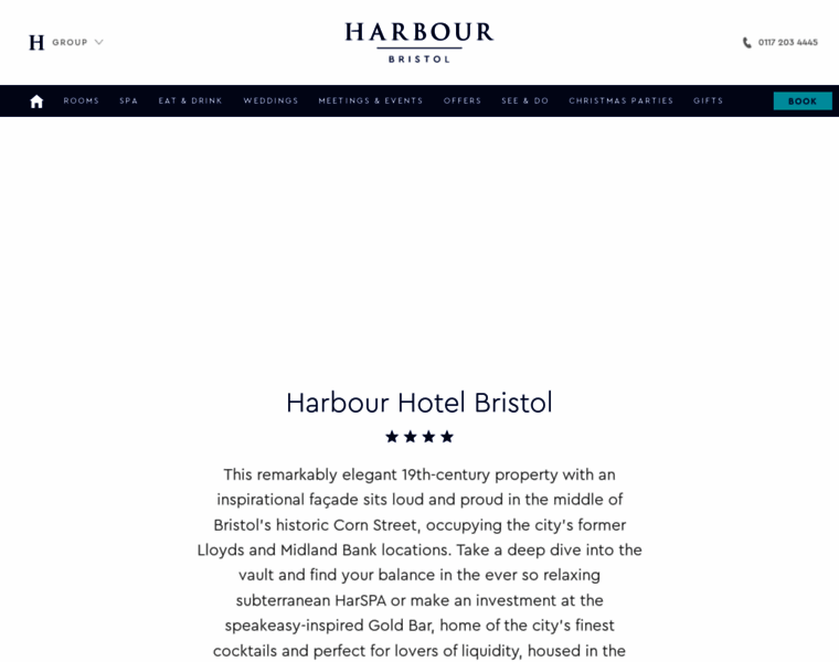 Bristol-harbour-hotel.co.uk thumbnail