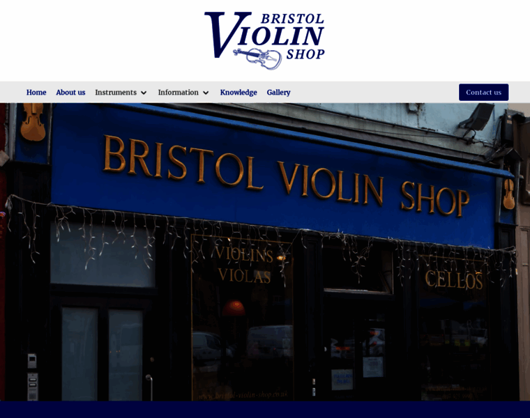 Bristol-violin-shop.co.uk thumbnail