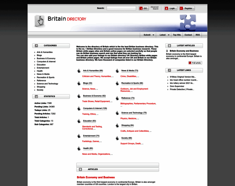 Britaindirectory.biz thumbnail