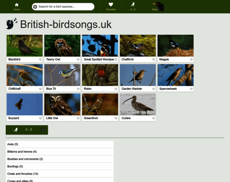 British-birdsongs.uk thumbnail
