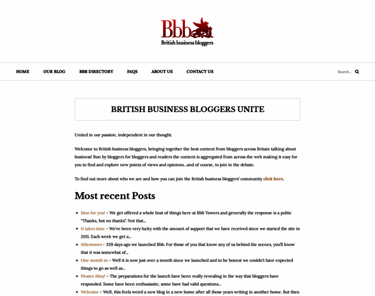 Britishbusinessbloggers.co.uk thumbnail