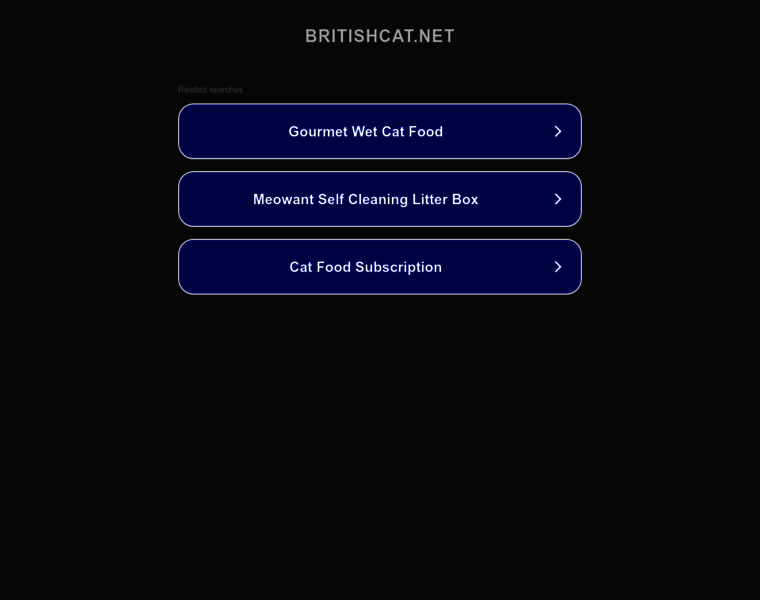 Britishcat.net thumbnail