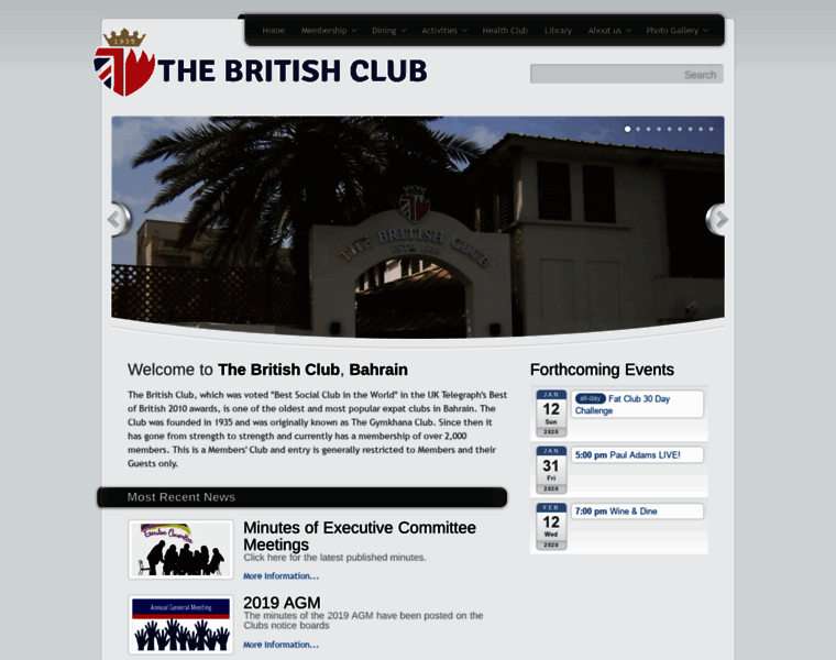 Britishclubbahrain.com thumbnail