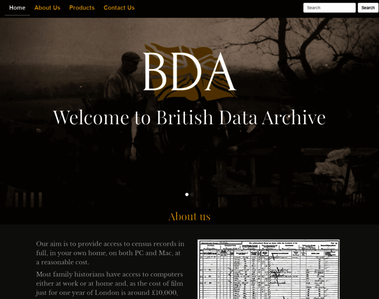 Britishdataarchive.com thumbnail
