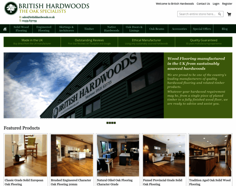 Britishhardwoods.co.uk thumbnail