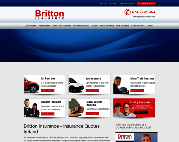 Brittoninsurance.com thumbnail