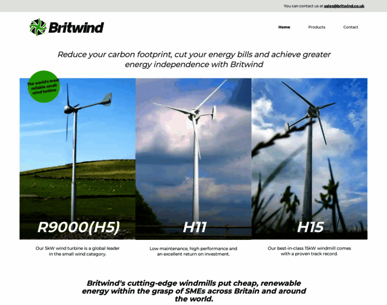 Britwind.co.uk thumbnail
