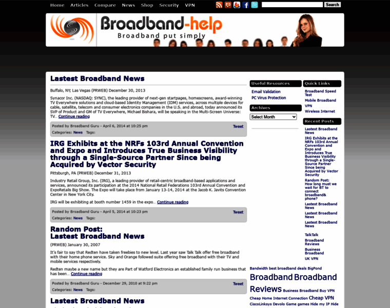 Broadband-help.com thumbnail