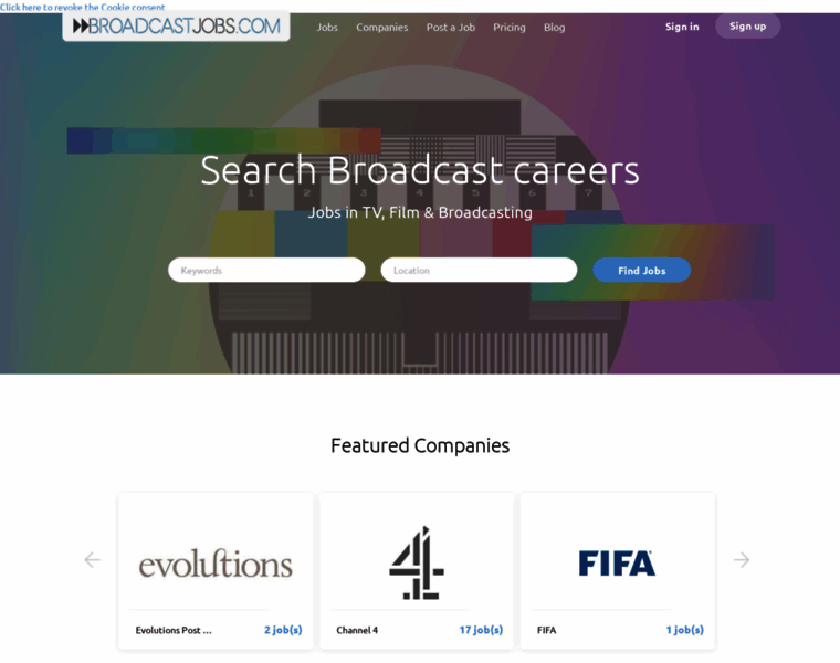 Broadcastjobs.co.uk thumbnail