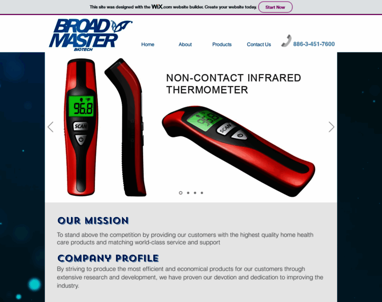 Broadmaster-biotech.com thumbnail