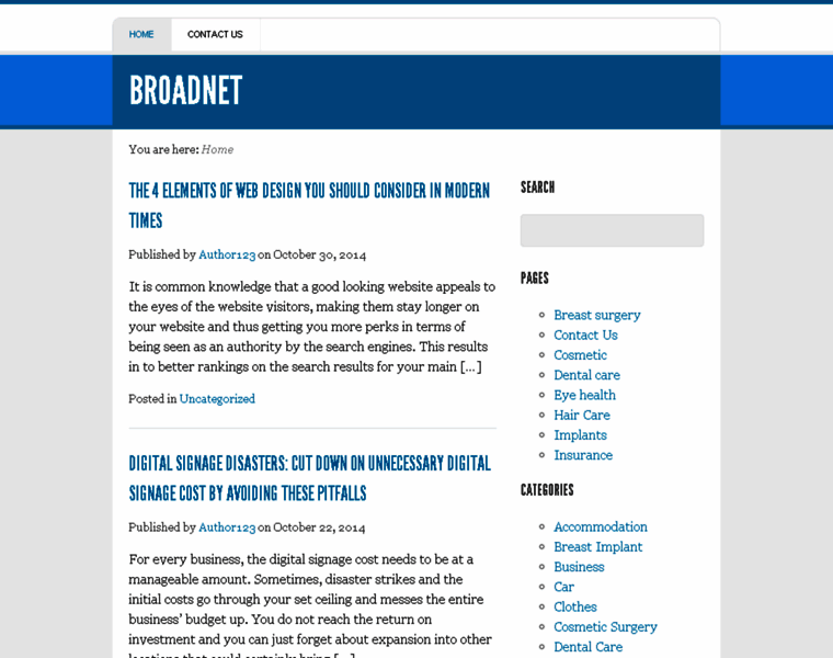 Broadnet.co.uk thumbnail