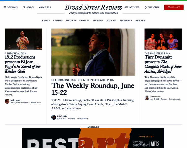 Broadstreetreview.org thumbnail