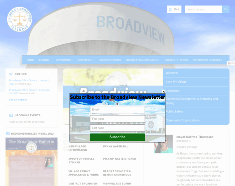 Broadview-il.gov thumbnail