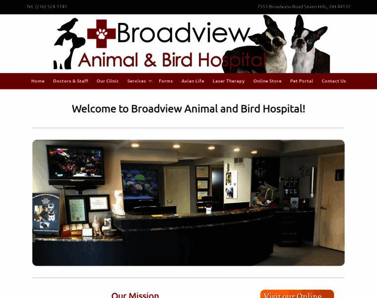 Broadviewpetmedicalcenter.com thumbnail