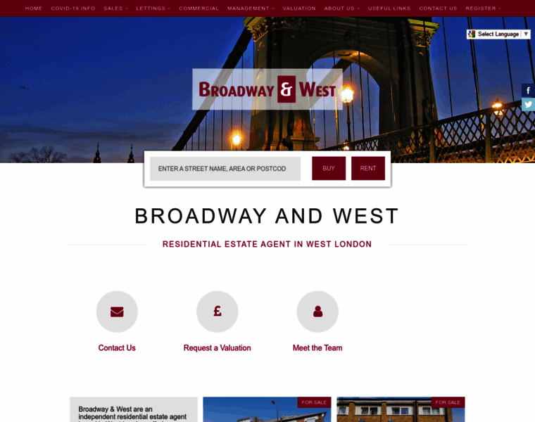 Broadwayandwest.co.uk thumbnail