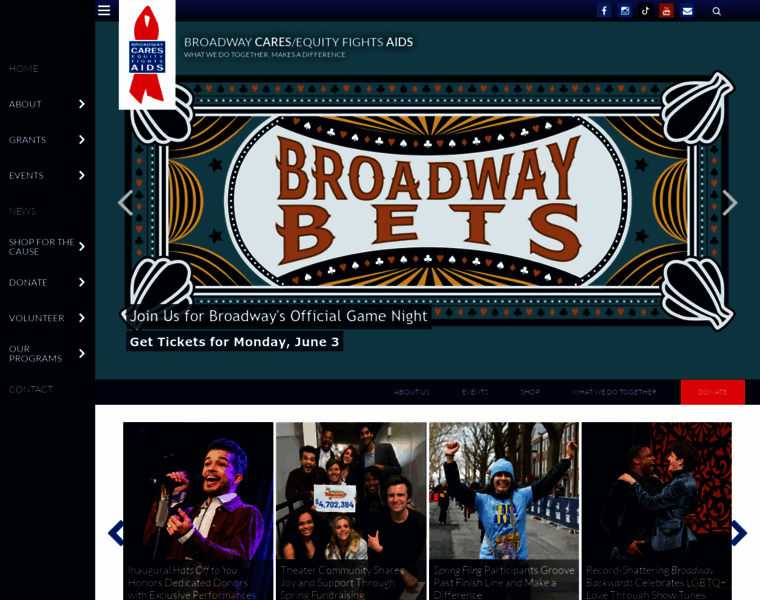 Broadwaycares.org thumbnail