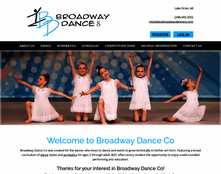 Broadwaydanceco.com thumbnail