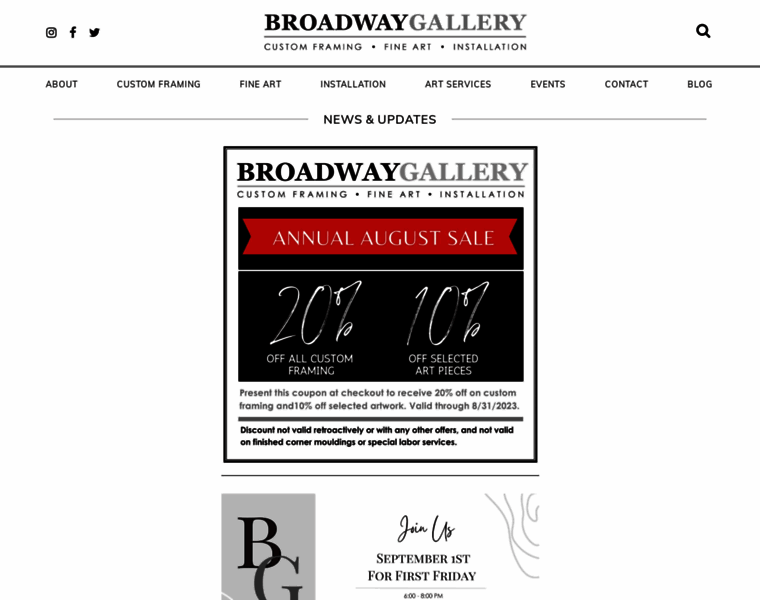 Broadwaygalleries.net thumbnail