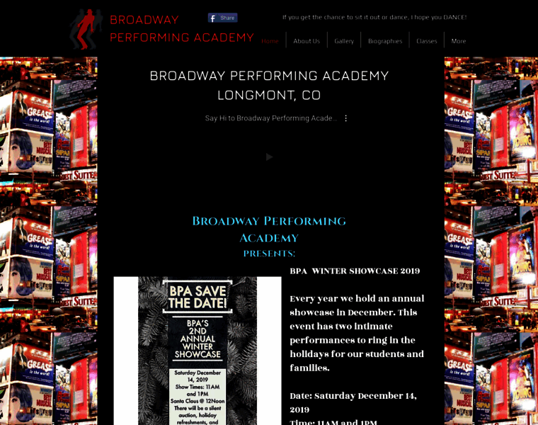 Broadwayperformingacademy.com thumbnail