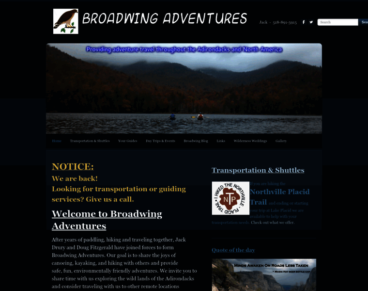 Broadwingadventures.com thumbnail