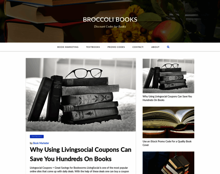 Broccolibooks.com thumbnail