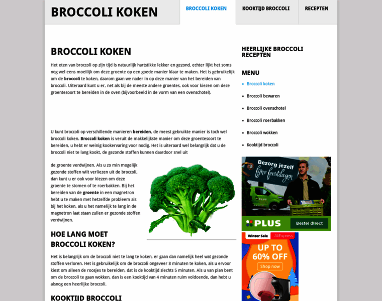 Broccolikoken.nl thumbnail