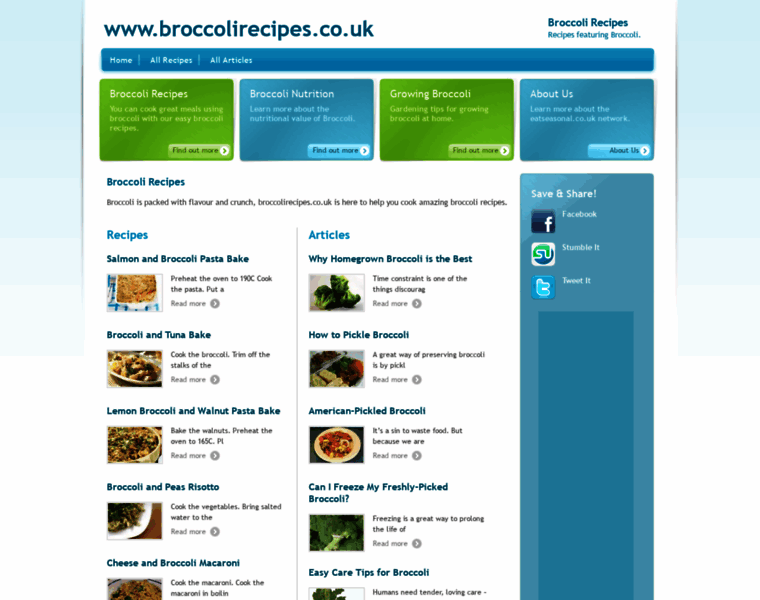 Broccolirecipes.co.uk thumbnail