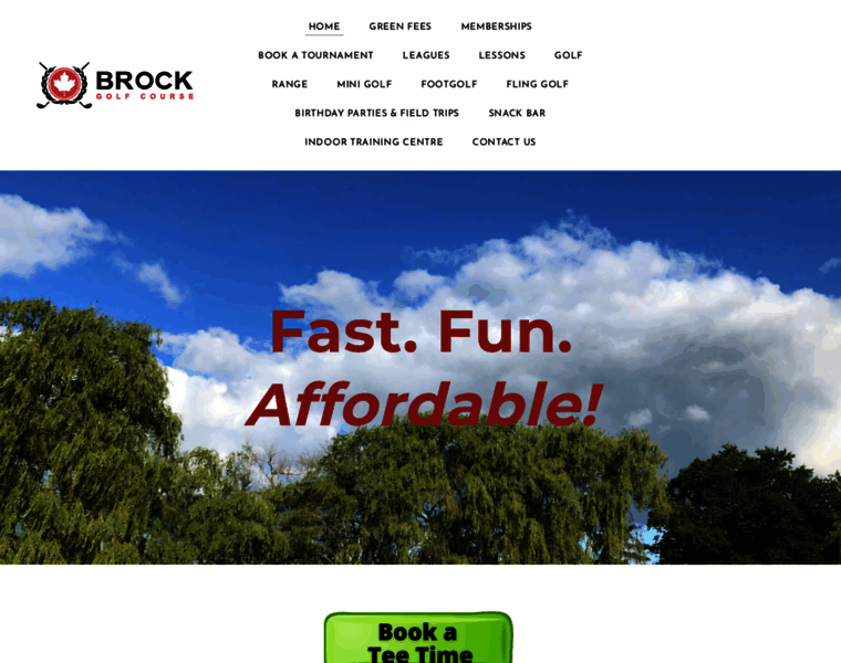 Brockgolf.com thumbnail