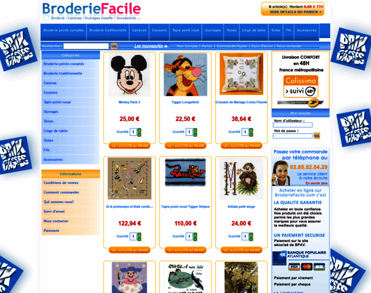 Broderie-facile.com thumbnail