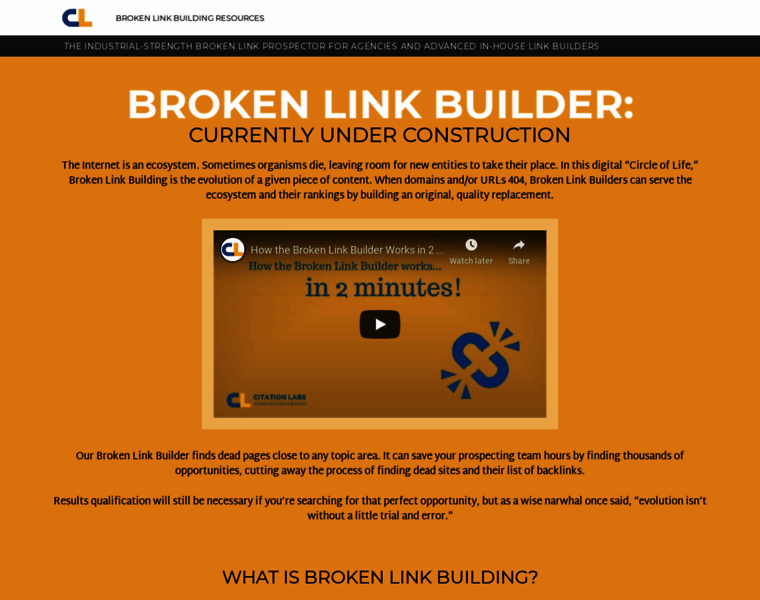 Brokenlinkbuilding.com thumbnail