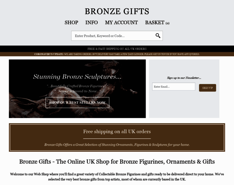 Bronze-gifts.co.uk thumbnail
