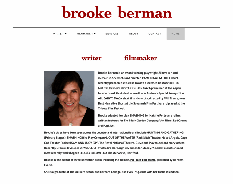 Brookeberman.net thumbnail