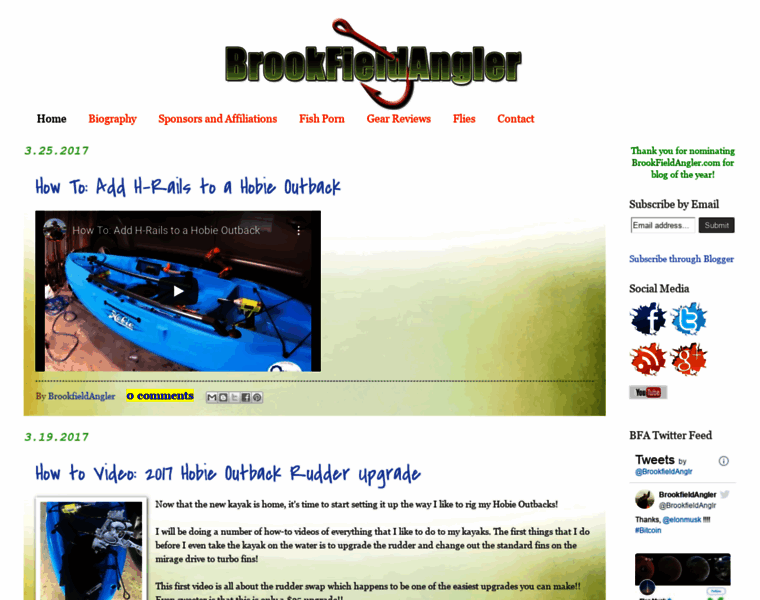 Brookfieldangler.com thumbnail