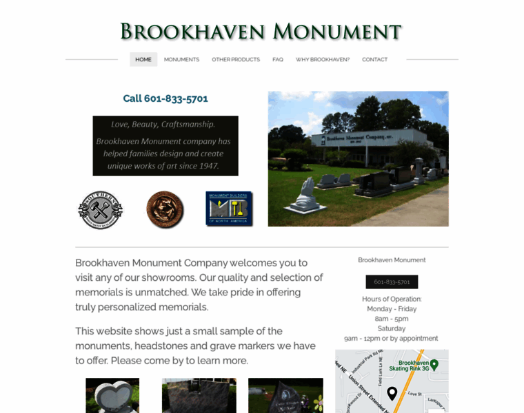 Brookhavenmonument.com thumbnail