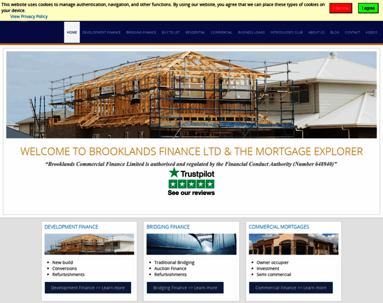Brooklandscommercialfinance.com thumbnail