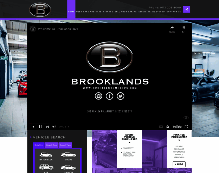 Brooklandsmotors.com thumbnail