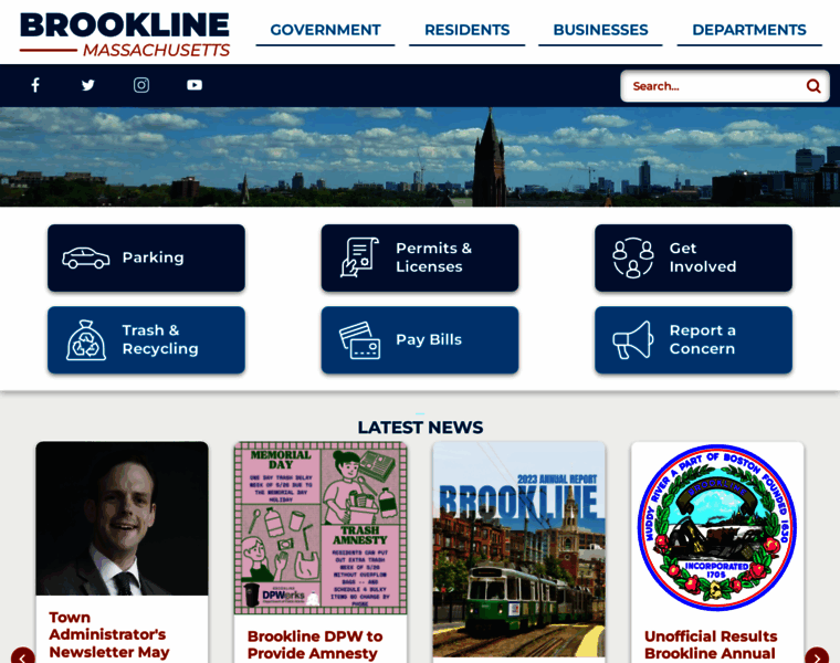 Brooklinema.gov thumbnail