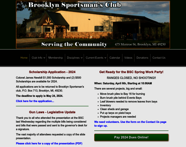 Brooklynsportsmansclub.com thumbnail