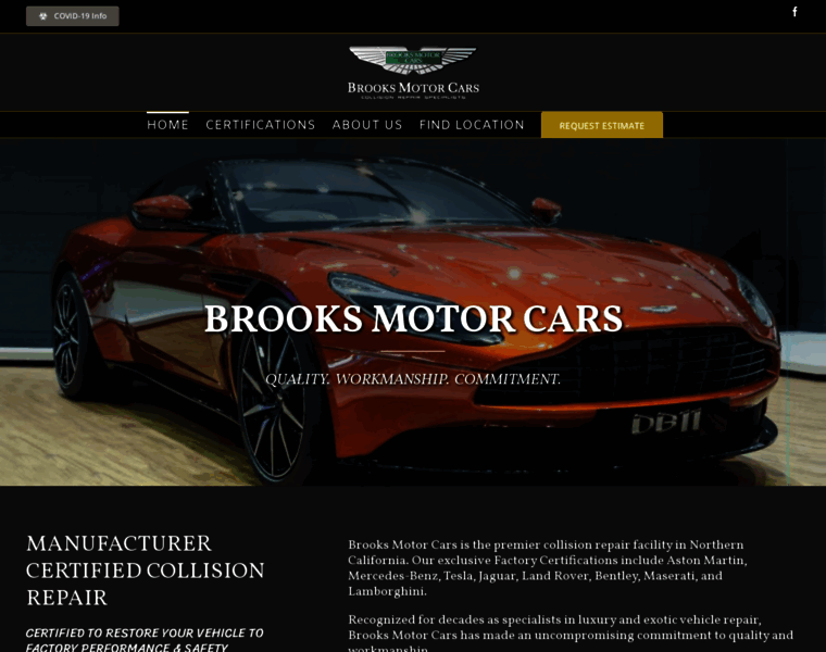 Brooksmotorcars.com thumbnail