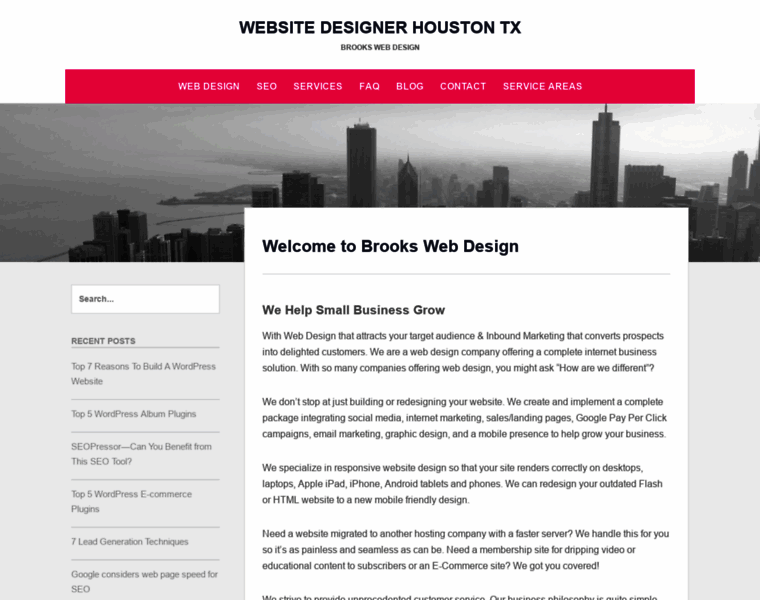 Brookswebdesign.net thumbnail